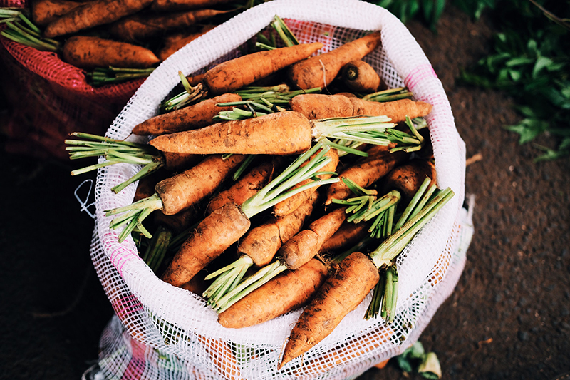 basket of carrots